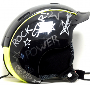 Lyžařská přilba BAZAR Casco Mini Pro Black/Neon S