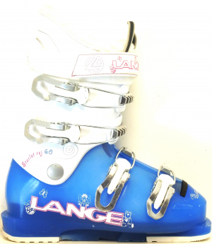 Detské lyžiarky BAZÁR Lange Starlet RSJ 60 blue/white 240