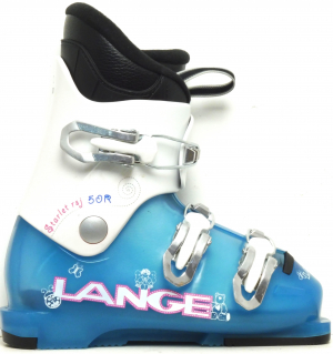 Detské lyžiarky BAZÁR Lange Starlet RSJ 50 R blue 185