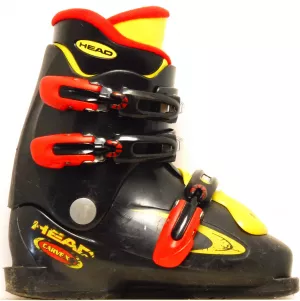 Detské lyžiarky BAZÁR Head Carve X3 black/red/yellow 230