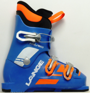 Dětské lyžáky BAZAR Lange RSJ 50 power blue/orange 215