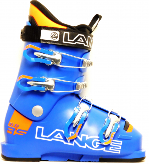 Dětské lyžáky BAZAR Lange RSJ 60 power blue/orange 245