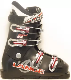 Detské lyžiarky BAZÁR Lange RSJ 60 black/red 265