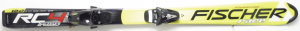 Dětské lyže BAZAR Fischer Race RC4 yellow/black 120 cm