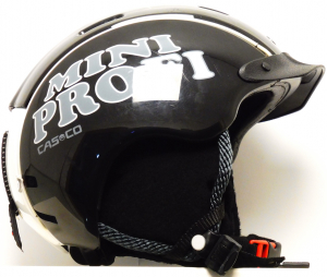 Lyžařská helma BAZAR CascoMini Pro black/wh S 50-55