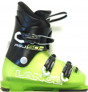Detské lyžiarky BAZÁR Lange RSJ 50R black/green 215