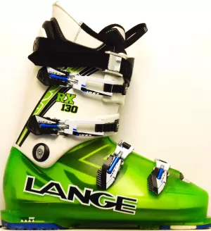Pánske lyžiarky BAZÁR Lange RX 130 wh/green 300