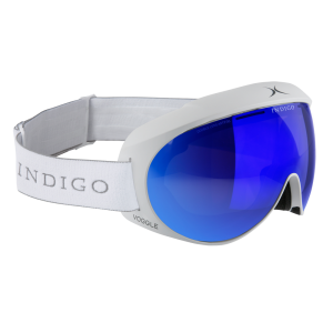 Lyžiarske okuliare Indigo Slim Voggle Mirror Blue-White Strap