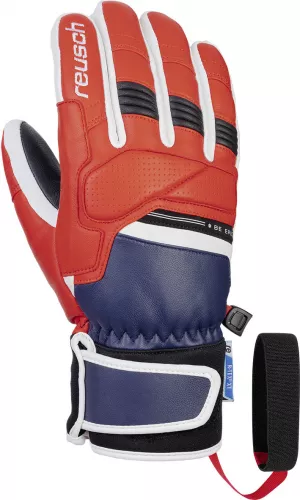 Lyžařské rukavice Reusch Be Epic R-tex XT dress blue/fire red