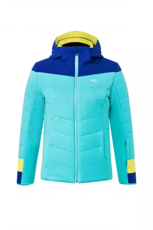 Dětská lyžařská bunda KJUS Girls Madlain Jacket Mystic Sea-Wintersky