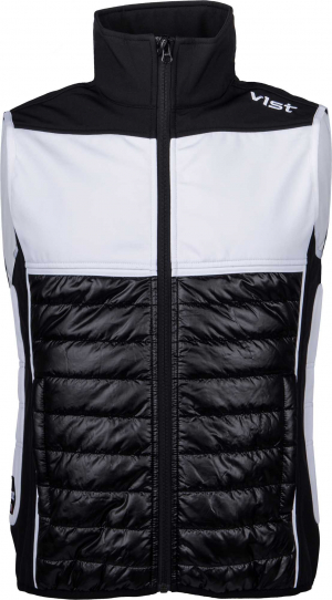 Funkční lyžařské oblečení Vist Olimpia Softshell Vest Unisex black/black/white