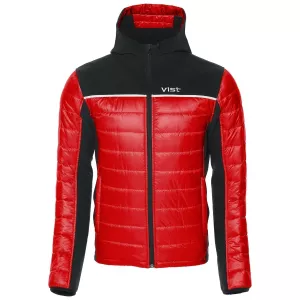 Detská lyžiarska bunda Vist Dolomitica Ins. Softshell Jacket Junior ruby/black/white