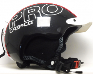 Lyžařská helma BAZAR Casco Mini Pro black/red S 50-55