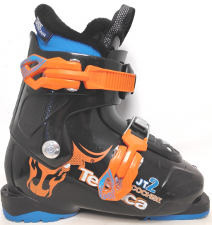 Dětské lyžáky BAZAR Tecnica Cochise black/orange 195