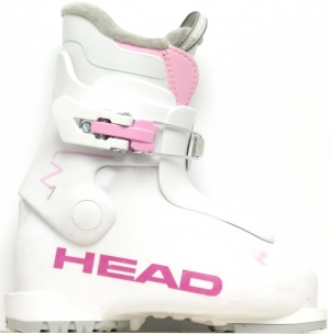 Detské lyžiarky bazár Head Z1 white/pink 185