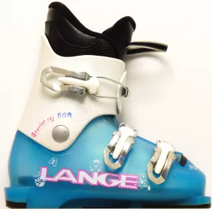 Detské lyžiarky bazár Lange Starlet RSJ 50R blue/white