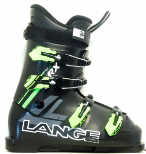 Dětské lyžáky bazar Lange RXJ black/green 255