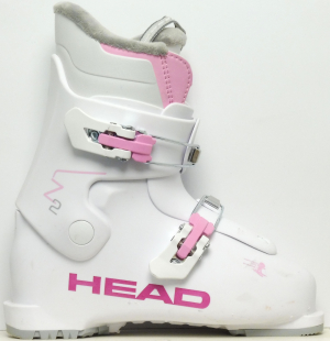 Dětské lyžáky bazar Head Z2 white/pink 195