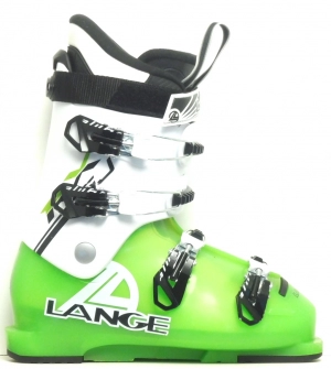 Detské lyžiarky BAZÁR Lange RXJ White /Green 265