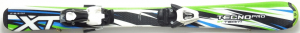 Detské lyže BAZÁR Tecno Pro XT Team white/black/green/blue 130cm
