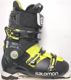 Pánske lyžiarky BAZÁR Salomon Quest Access 90 black/yellow 290
