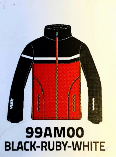 Dětská lyžařská bunda Vist Icestorm Ins. Ski Jacket Junior black/ruby/white