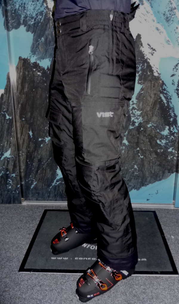 Lyžařské kalhoty Vist Strive Ski Pants Unisex black