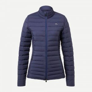 Funkční lyžařské oblečení Kjus Macuna Insulation Jacket W into the blue