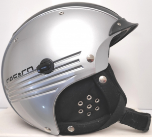 Lyžařská helma BAZAR Casco SP 5.3 Magnetlink silver/black M 54-58