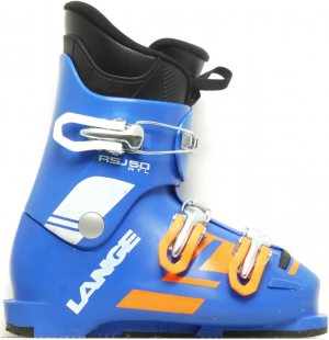 Detské lyžiarky BAZÁR Lange RSJ 50 blue/orange 195
