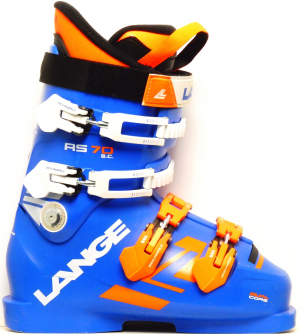 Lange Detské lyžiarky BAZÁR Lange RS 70 S.C blue/orange/wh 215