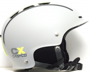 Lyžařská helma BAZAR Casco CX-3 grey/neon S
