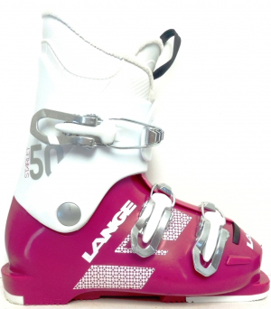 Detské lyžiarky BAZÁR Lange Starlet 50 pink/white 195