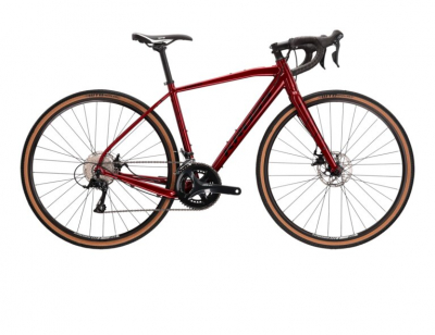 Pánsky cestný bicykel Kross Esker 2.0 28” lesklý červeno-čierny