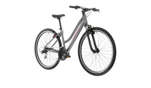 Dámsky crossový bicykel Kross Evado 1.0 28” matný grafitovo-malinový