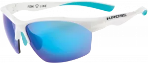 Slnečné okuliare Kross Pave white/blue