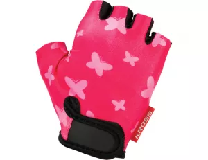Dětské cyklistické rukavice Kross Joy pink