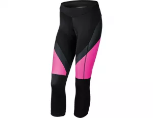 Dámske cyklistické nohavice Kross Depart Lady 3/4 black/pink