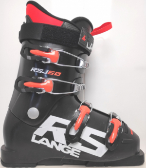 Detské lyžiarky BAZÁR Lange RSJ 60 black/orange/white 245