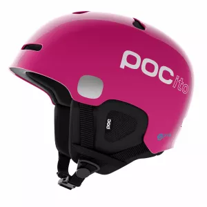 Dětská lyžařská přilba POCito Auric Cut Spin fluorescent pink