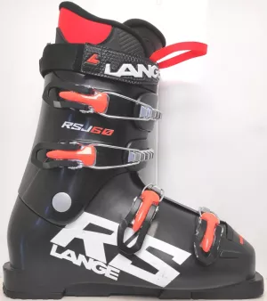 Detské lyžiarky BAZÁR Lange RSJ 60 black/orange 265