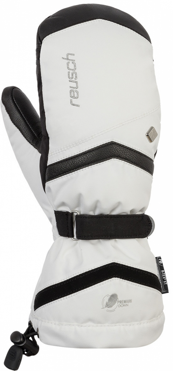 Dámské lyžařské rukavice Reusch Naria R-tex XT mitten white/black