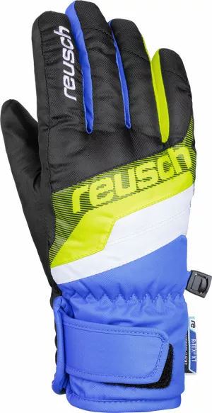 Lyžařské rukavice Reusch Dario R-XT black/brilliant blue