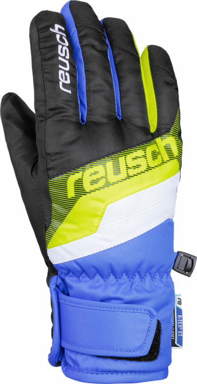 Lyžiarske rukavice Reusch Dario R-tex XT black/brilliant blue