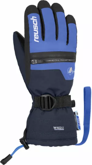 Juniorské lyžařské rukavice Reusch Luis R-Tex XT Jr.dress blue-brilliant blue