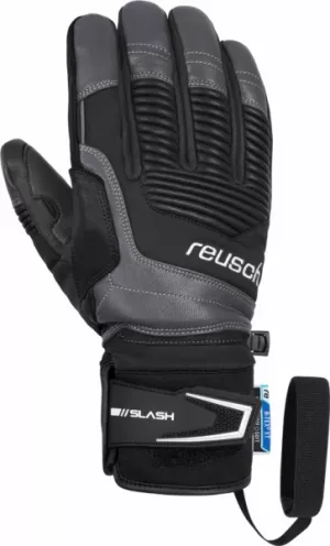 Lyžiarske rukavice Reusch Slash R-Tex black/grey 