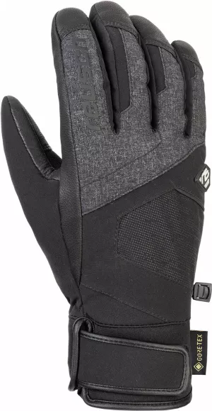 Lyžařské rukavice Reusch Beat GTX black/black melange
