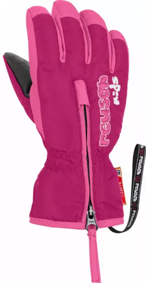 Lyžařské rukavice Reusch Ben fuchsia pink