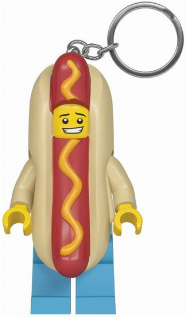 Svítící klíčenka LEGO Classic Hot Dog LGL-KE19
