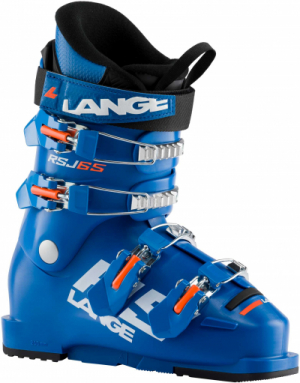 Dětské lyžáky Lange RSJ 65 power blue/ orange fluo